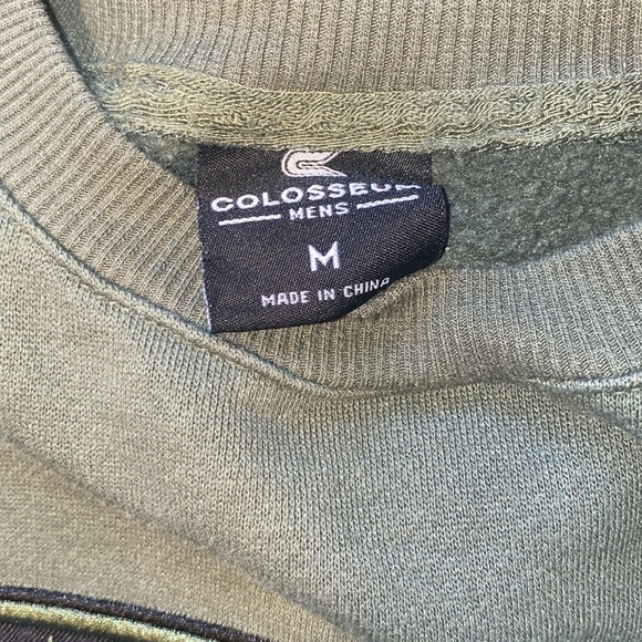 Military Green Flag Sweatshirt - Picture 5 of 5